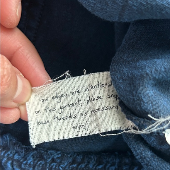 Free People Tuxedo Navy Mini Skirt size 6 - Picture 6 of 10